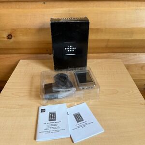 The Sharper Image Touch MP4 Player New Open Box Touch Screen Music Player